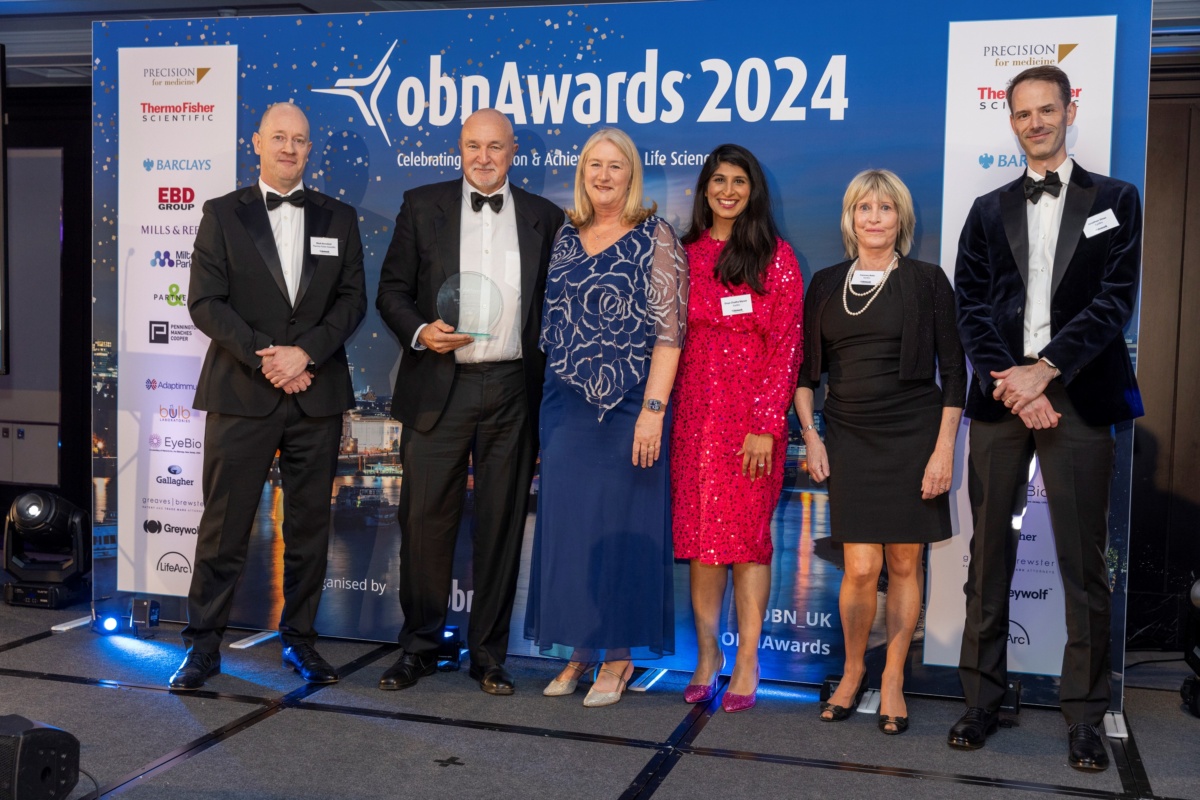 Best Emerging Biotech Company Award Winner_EyeBio_BioUK Awards 2024